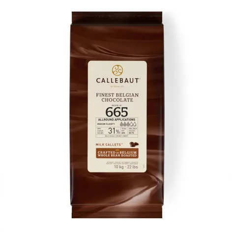 Callebaut Milk Chocolate; Rich Creamy Light - 10kg bag